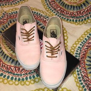 Vans - Soft Pink. Worn a few times. Good condition